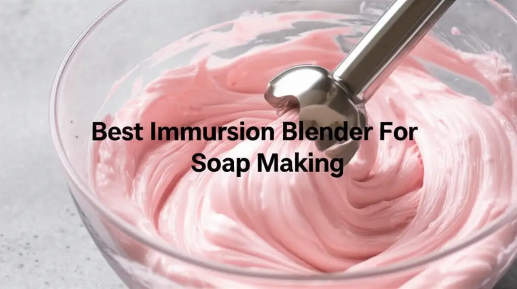 Struggling to find the right immersion blender for soap making? We tested dozens to find the best for quality, performance, and value. Let us help you find the perfect tool for smooth, consistent soap batches every time.