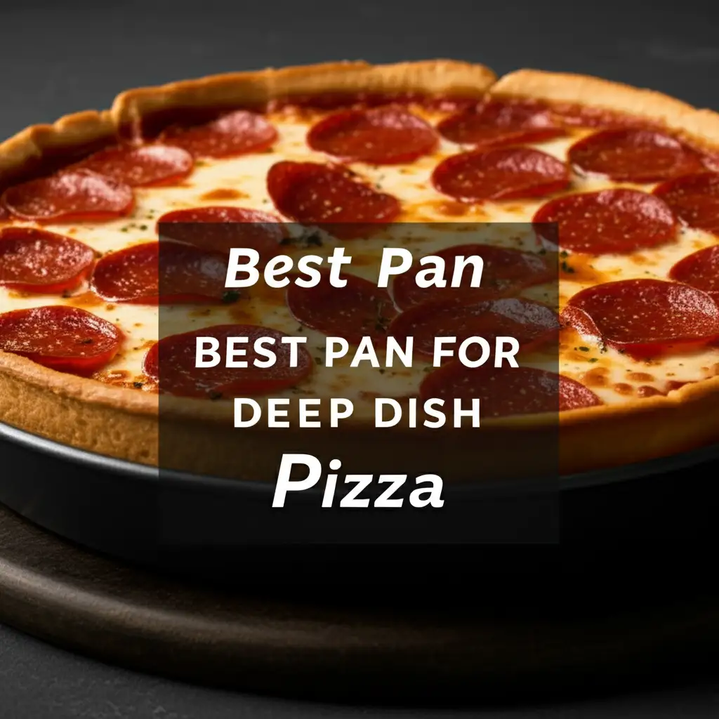 Craving authentic deep dish pizza at home? We tested dozens of pans to find the top performers for that perfect crust. Discover the best pan for deep dish pizza and elevate your pizza night.