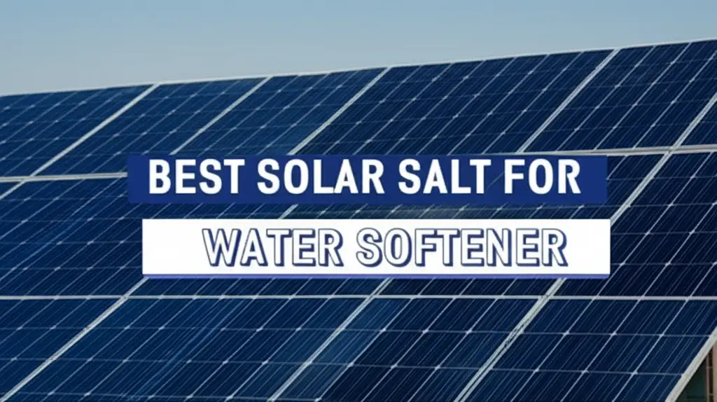8 Best Solar Salt For Water Softener 2025