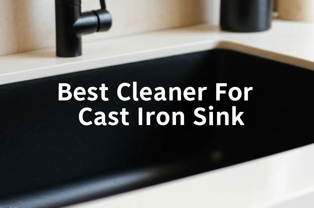 10 Best Cleaner For Cast Iron Sink 2025