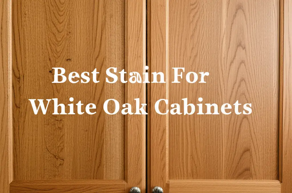 8 Best Stain For White Oak Cabinets 2025