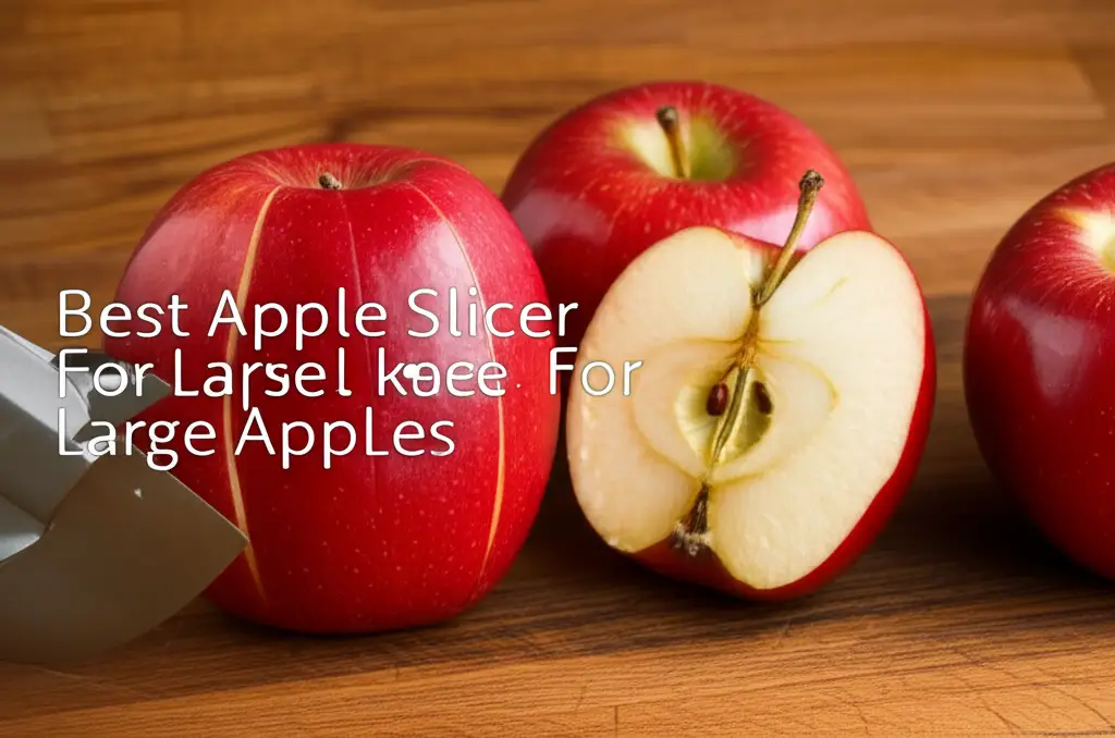 Tired of struggling with large apples? We've tested dozens of slicers to find the best apple slicer for large apples, ensuring you get perfect slices every time. Discover your ideal kitchen helper now.