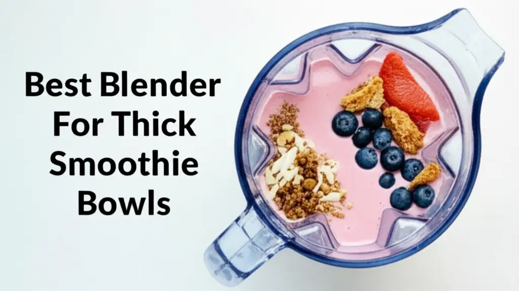 9 Best Blenders For Thick Smoothie Bowls 2025