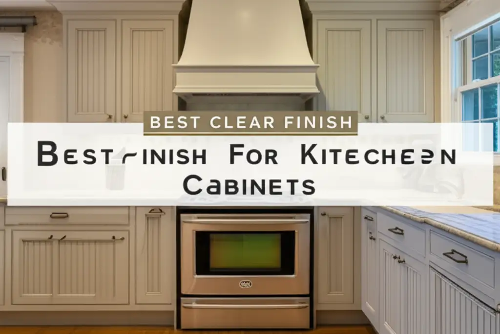 Best Clear Finish For Kitchen Cabinets