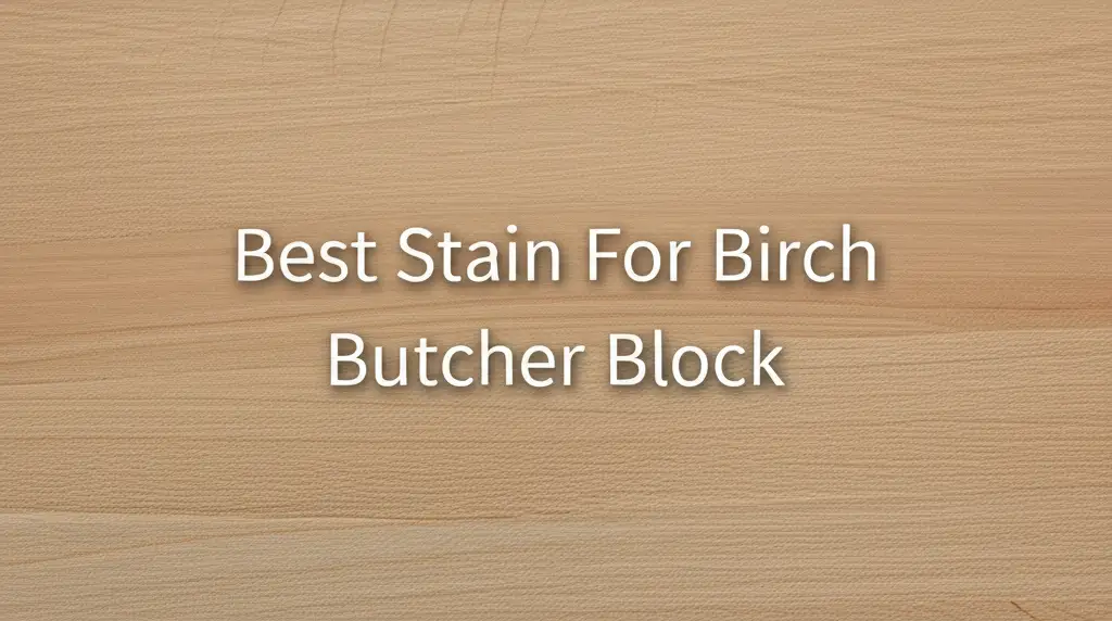 8 Best Stains For Birch Butcher Block 2025