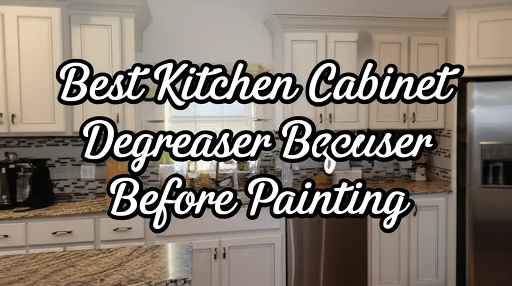 Tired of paint not sticking to greasy cabinets? We tested dozens of products to find the best kitchen cabinet degreaser before painting for you.