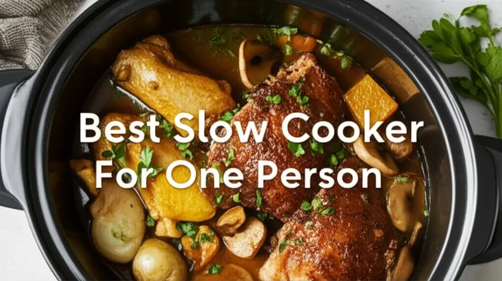 Struggling to find the best slow cooker for one person? We've tested top models for you. Discover the perfect mini slow cooker to make your solo meals easy and delicious.