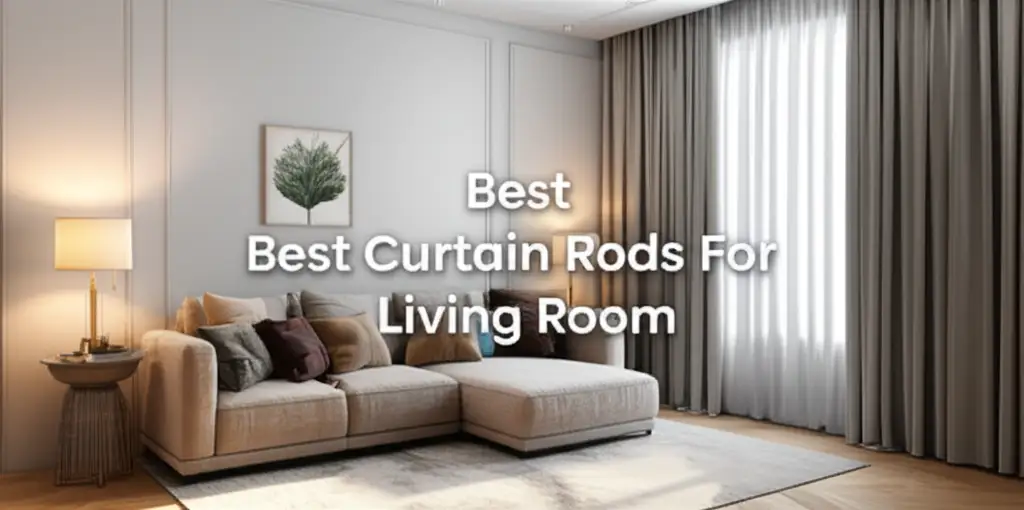 10 Best Curtain Rods For Living Room 2025