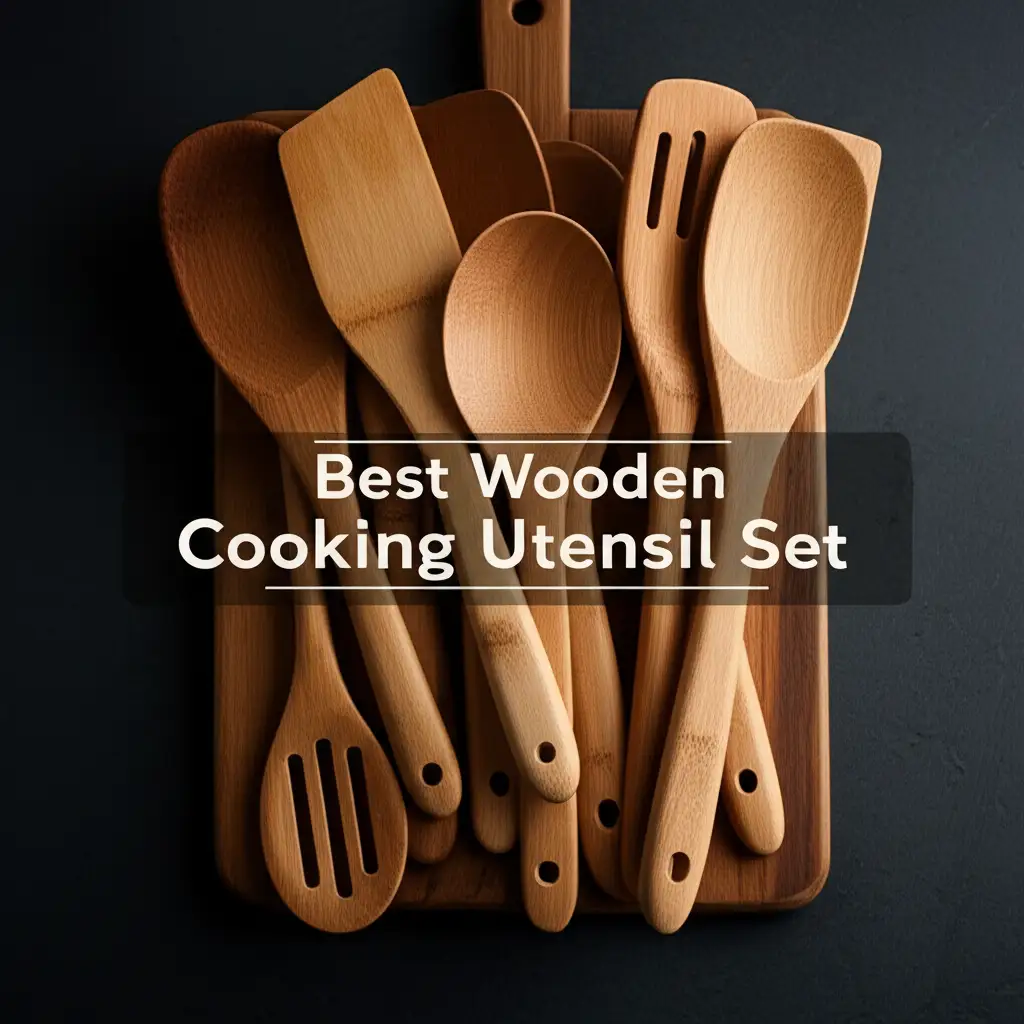 Tired of flimsy utensils scratching your pans? We tested dozens to find the best wooden cooking utensil set for every kitchen. Upgrade to durable and safe cooking.