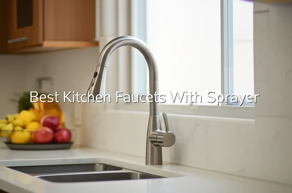 Tired of your old kitchen faucet? We researched and tested dozens of the best kitchen faucets with sprayer to help you find the perfect one for your home.
