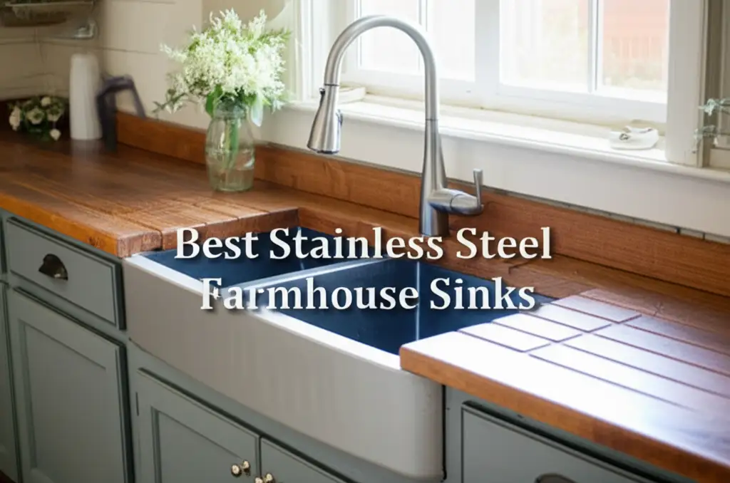 10 Best Stainless Steel Farmhouse Sinks 2025