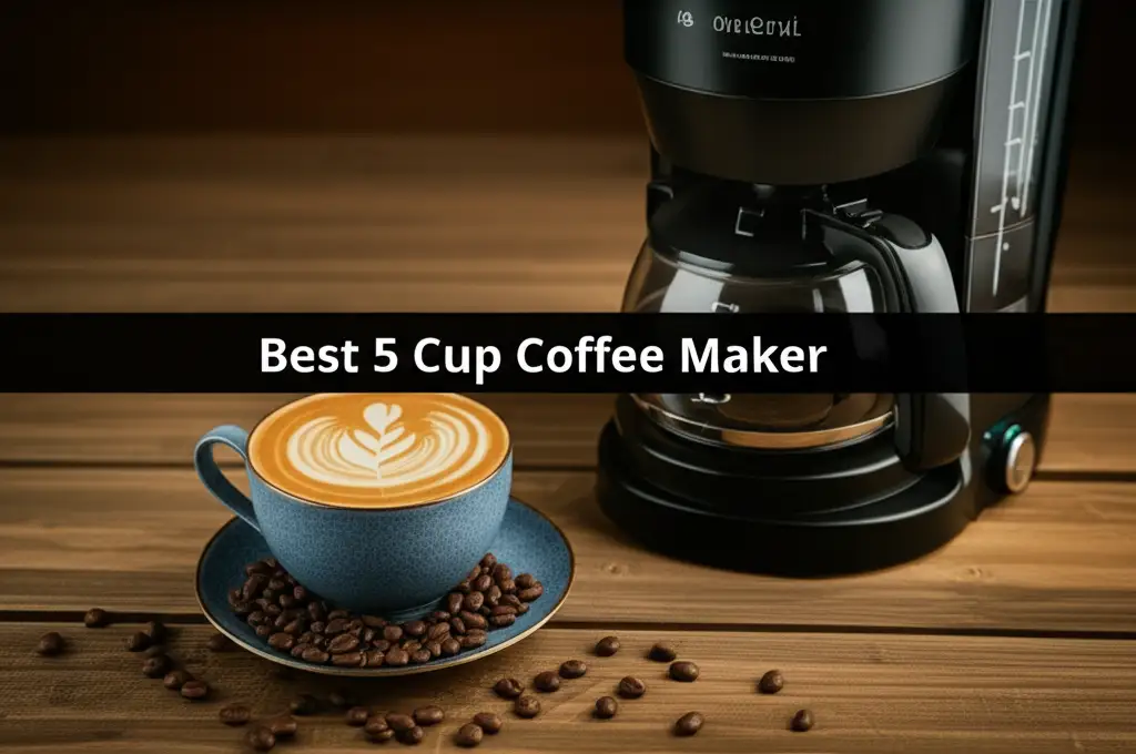 Searching for the perfect compact coffee brewer? We've tested dozens of models to help you find the best 5 cup coffee maker for small spaces and daily use.