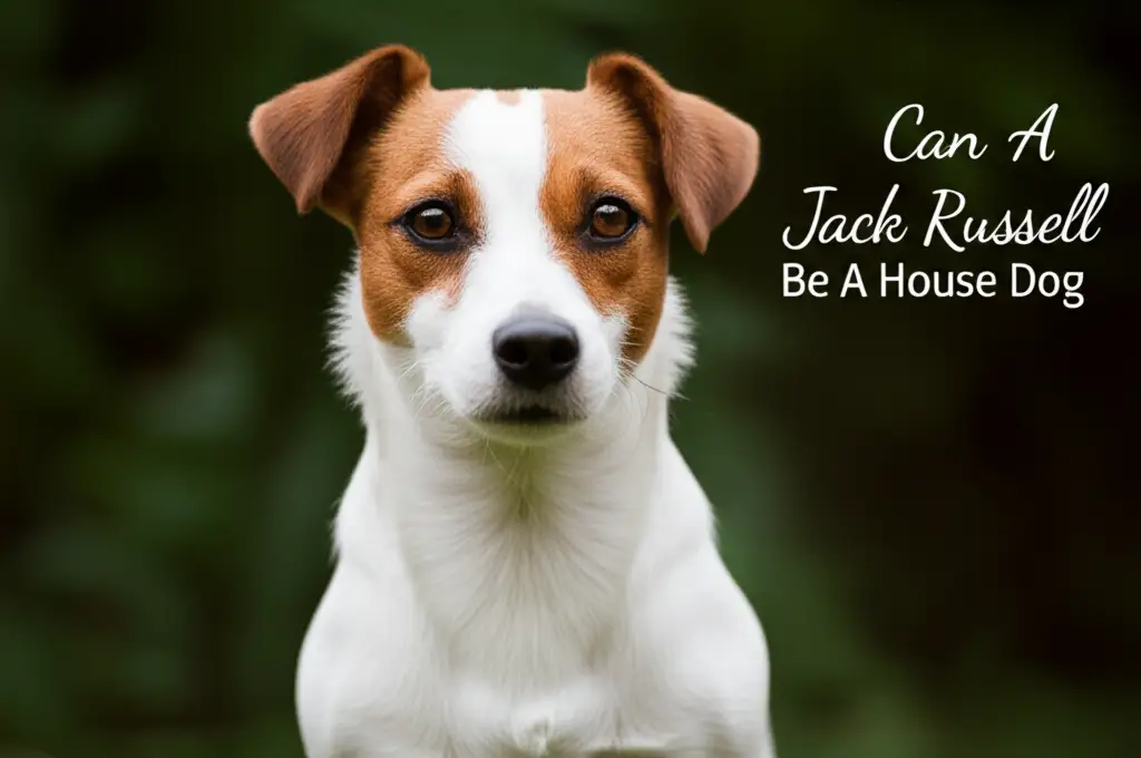 Can A Jack Russell Be A House Dog