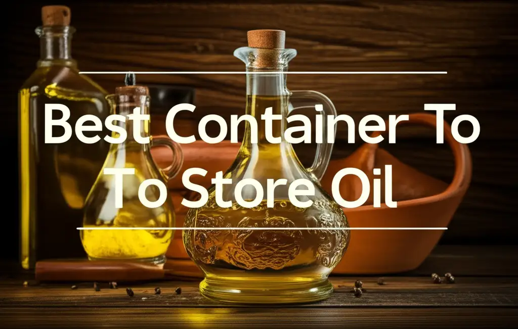 9 Best Container To Store Oil for a Tidy Kitchen 2025