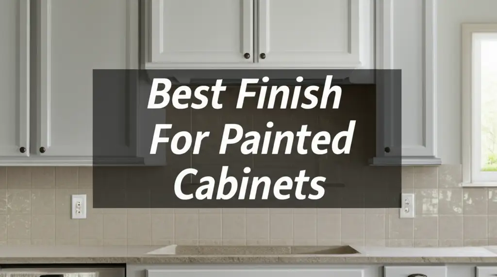 8 Best Finish For Painted Cabinets 2025