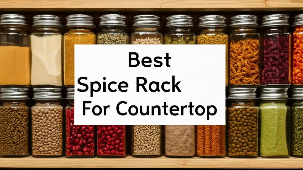 8 Best Spice Racks For Countertop in 2025