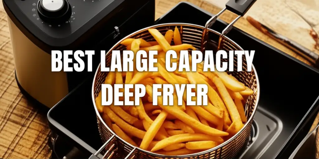 Best Large Capacity Deep Fryer