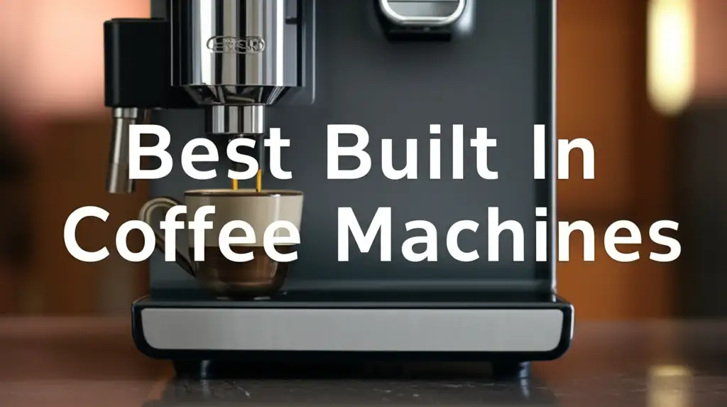 7 Best Built In Coffee Machines for 2025