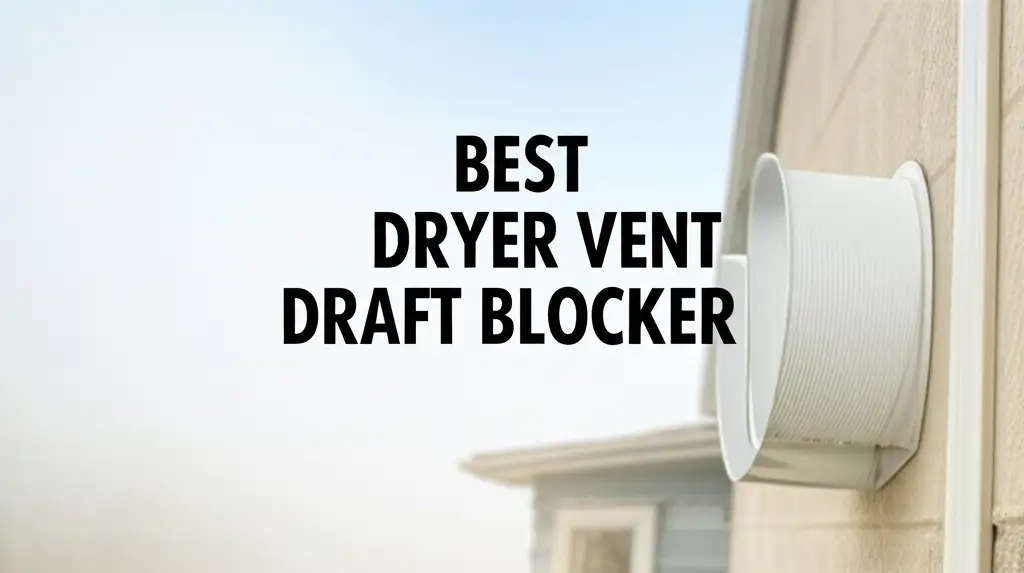 7 Best Dryer Vent Draft Blocker Options for 2025