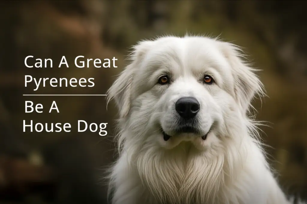 Can A Great Pyrenees Be A House Dog