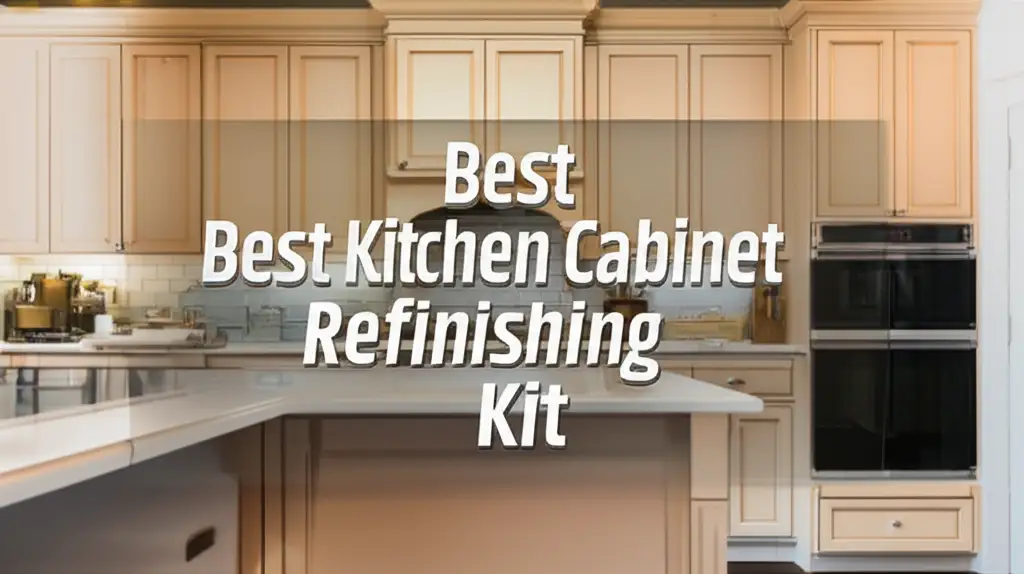 Confused by cabinet refinishing kits? We've tested the best to help you choose wisely. Get expert tips for a stunning, durable kitchen transformation.