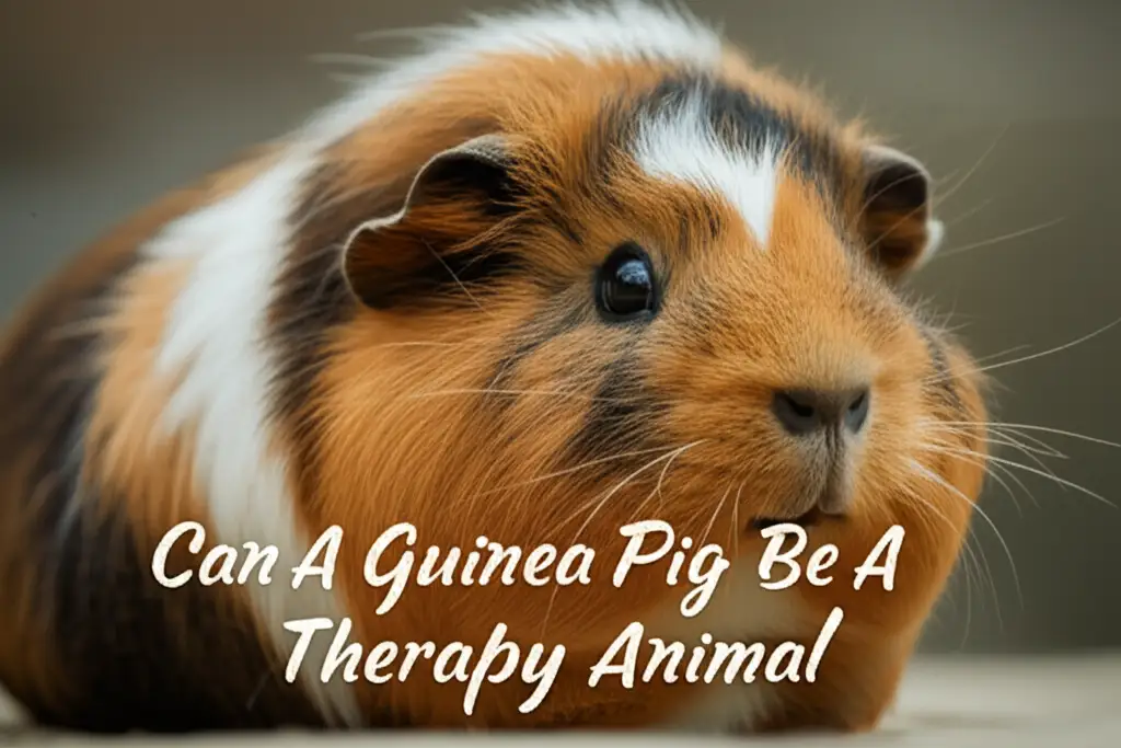 Can A Guinea Pig Be A Therapy Animal