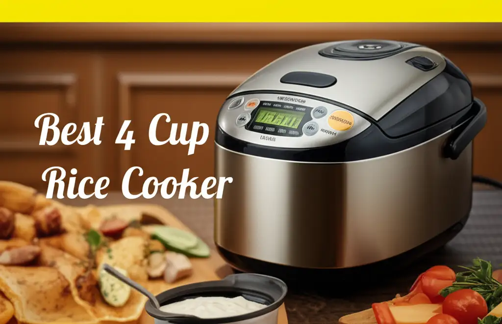 9 Best 4 Cup Rice Cookers for Perfect Grains Every Time