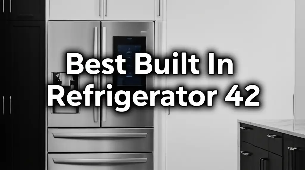 8 Best Built In Refrigerator 42 Models for 2025
