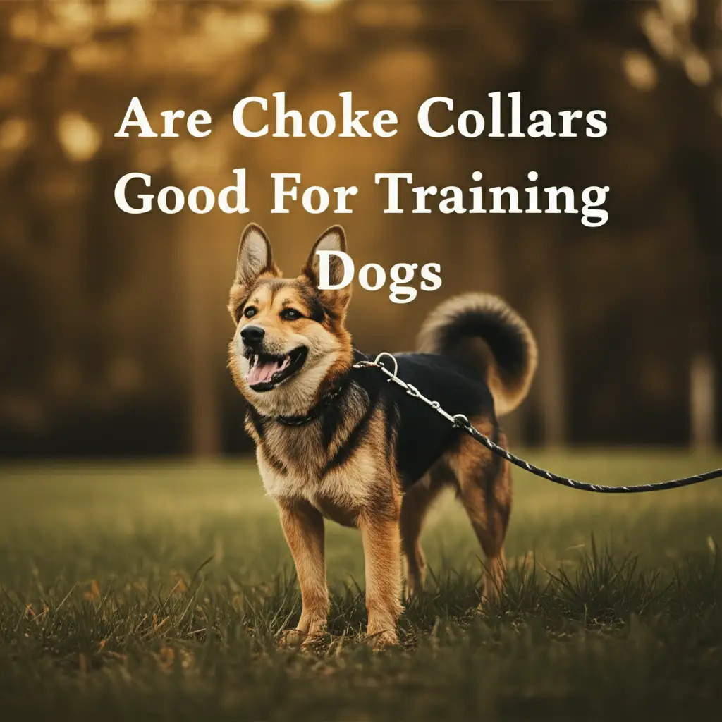 Are Choke Collars Good For Training Dogs