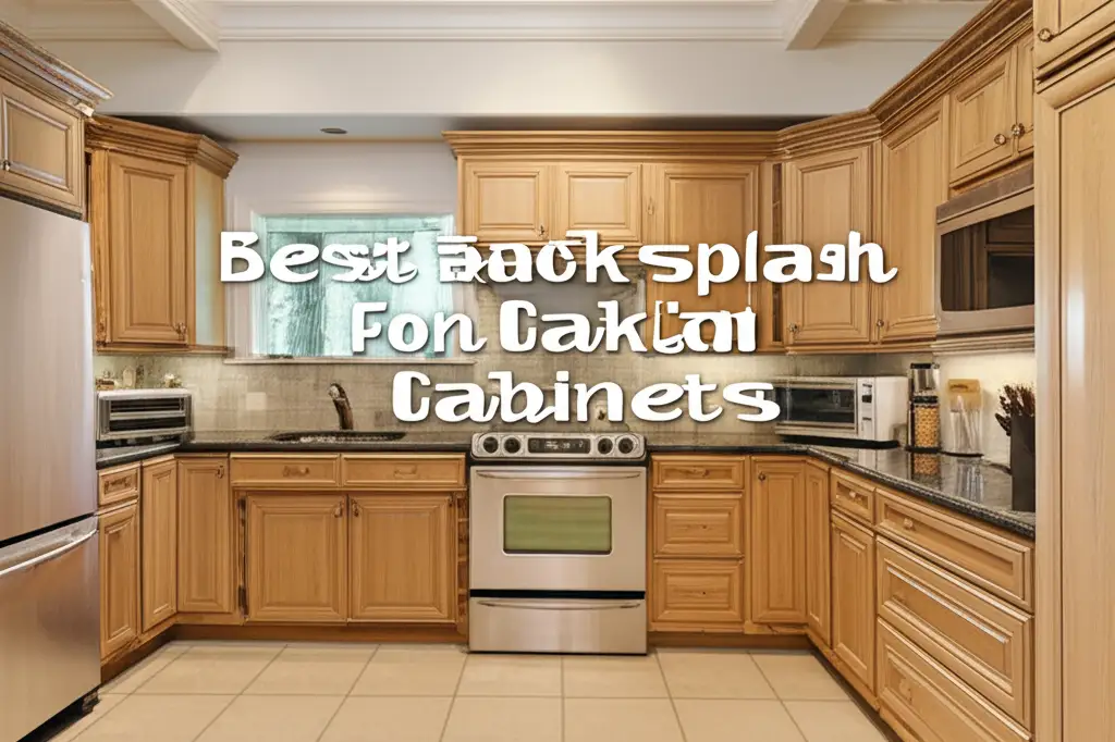 Best Backsplash For Oak Cabinets