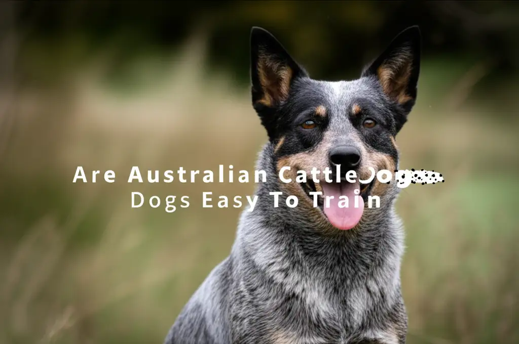 Are Australian Cattle Dogs Easy To Train