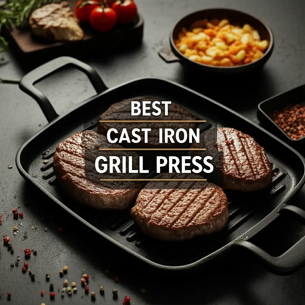 10 Best Cast Iron Grill Press For Perfect Searing