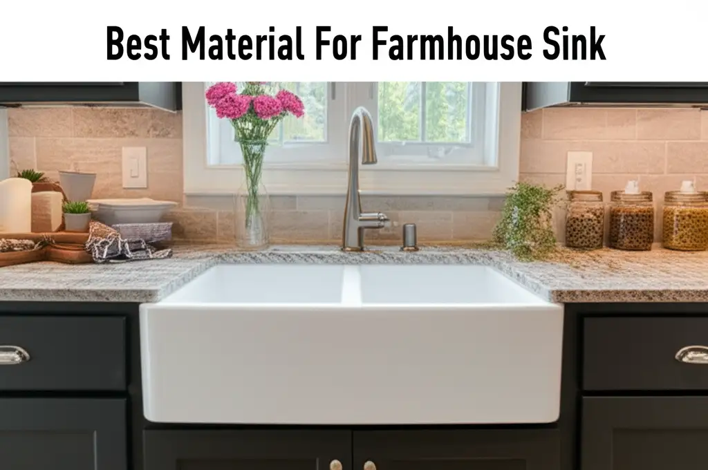 Best Material For Farmhouse Sink