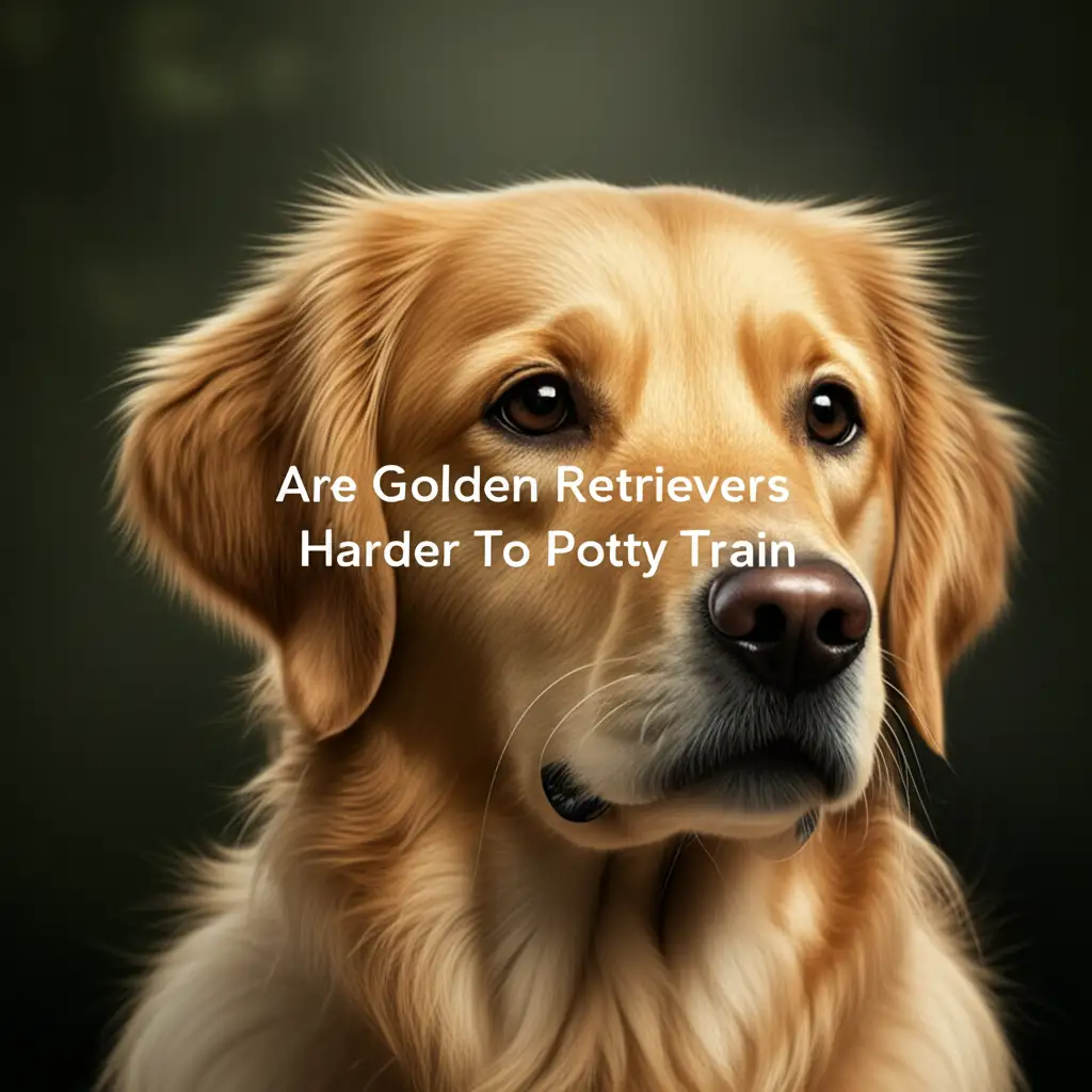 Are Golden Retrievers Harder To Potty Train