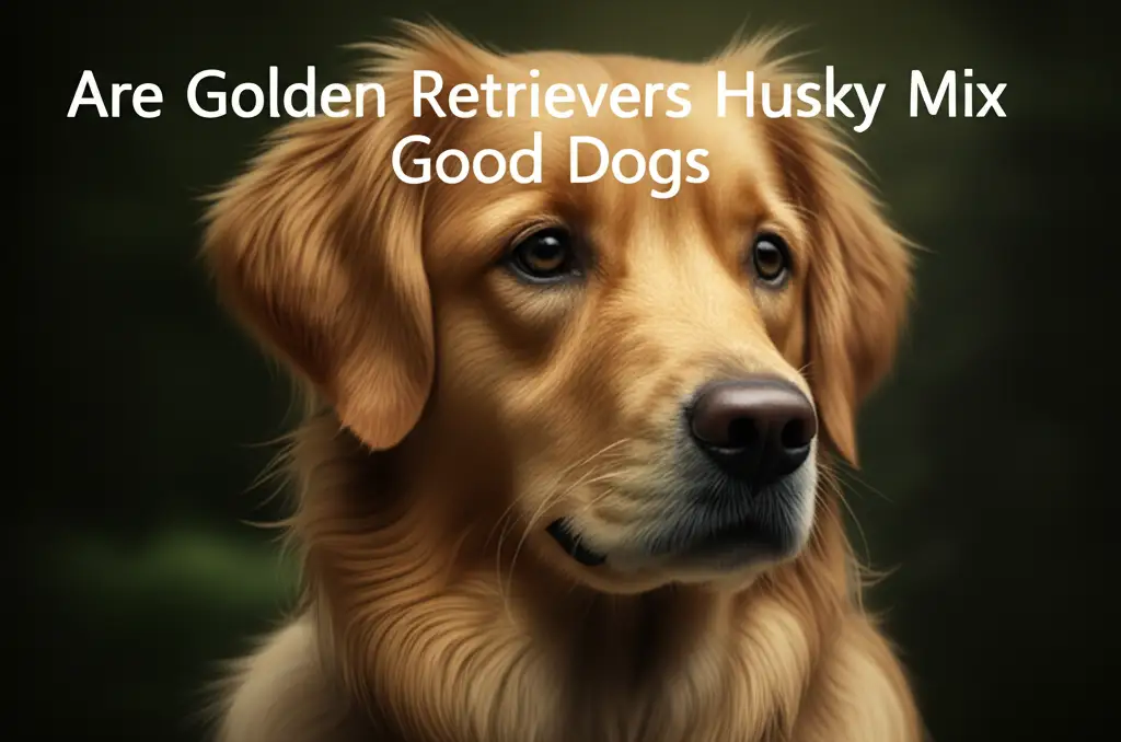 Are Golden Retrievers Husky Mix Good Dogs