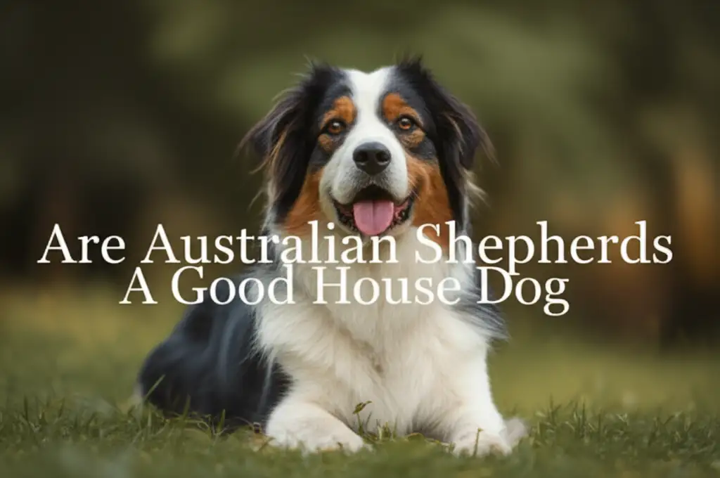 Are Australian Shepherds A Good House Dog