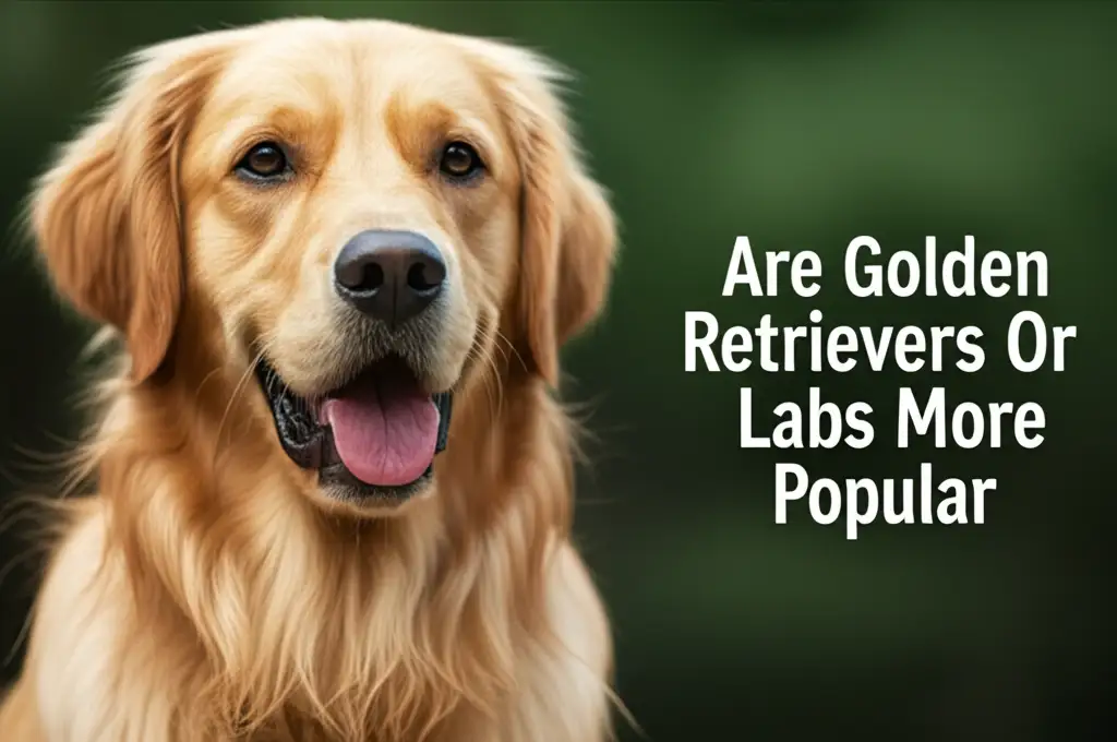 Are Golden Retrievers Or Labs More Popular