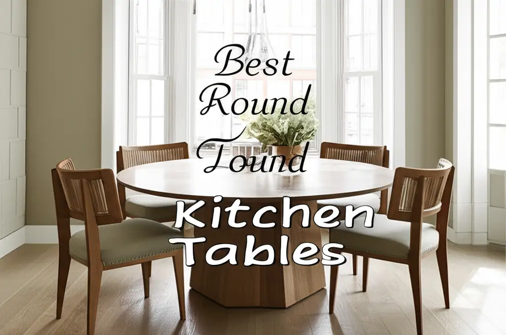 Searching for the perfect round kitchen table? We've tested and reviewed the top models for durability, style, and value to help you find your ideal centerpiece.