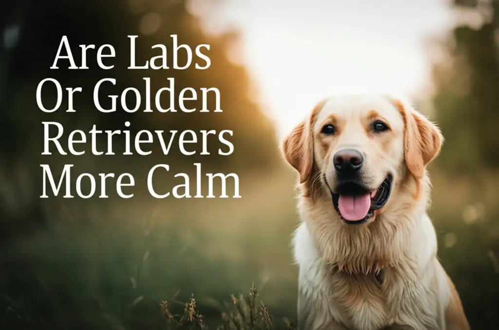 Are Labs Or Golden Retrievers More Calm