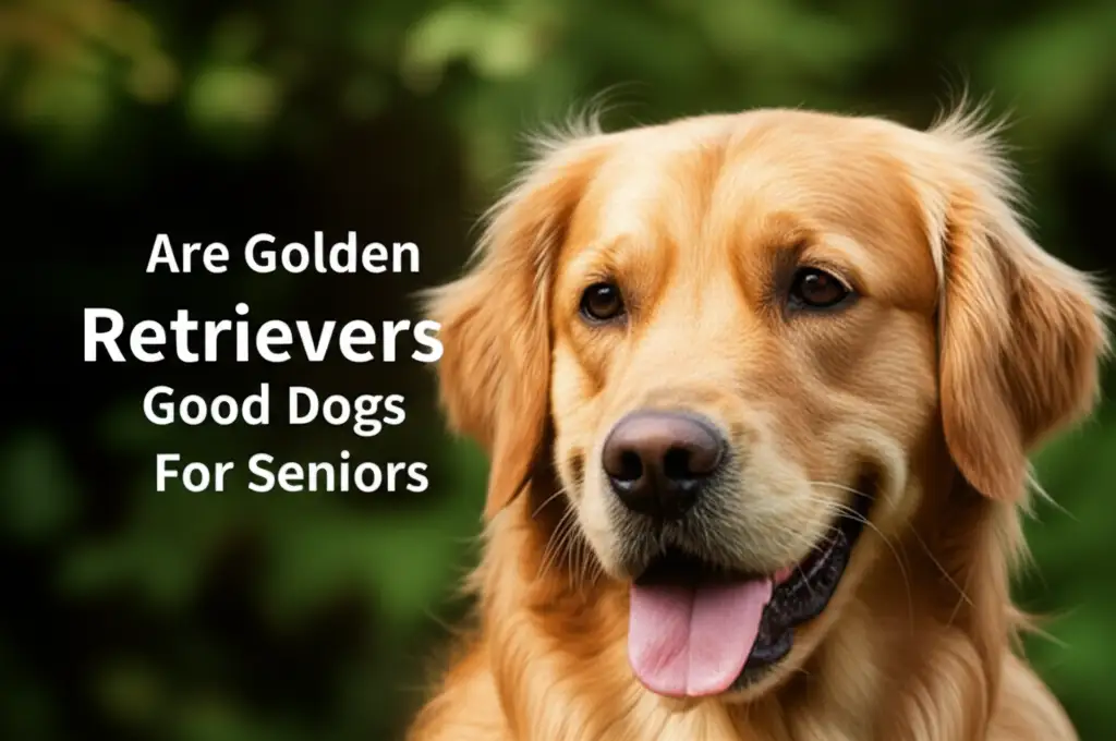 Are Golden Retrievers Good Dogs For Seniors