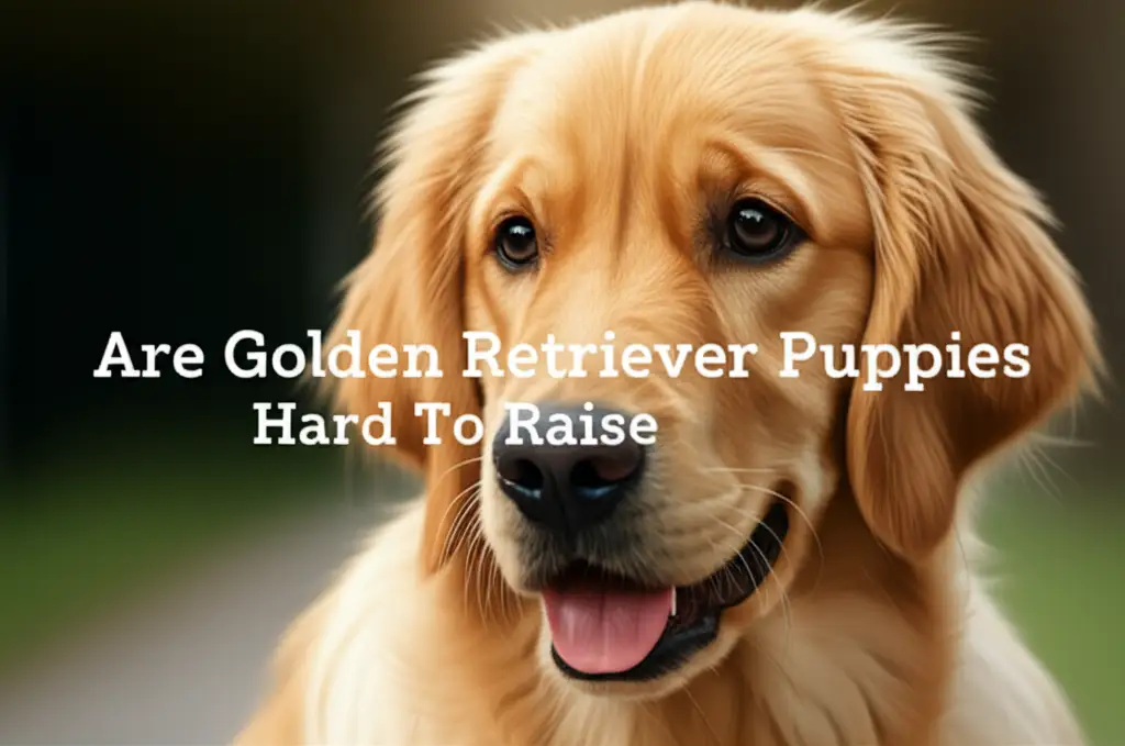 Are Golden Retriever Puppies Hard To Raise? Unpacking the Journey