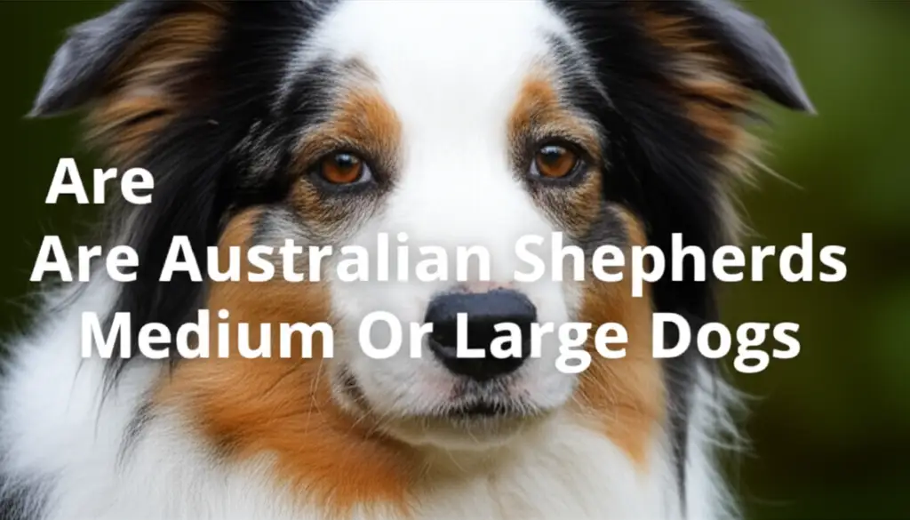 Are Australian Shepherds Medium Or Large Dogs