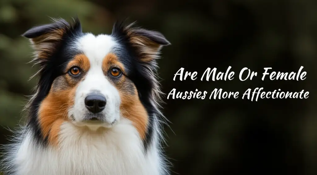 Are Male Or Female Aussies More Affectionate