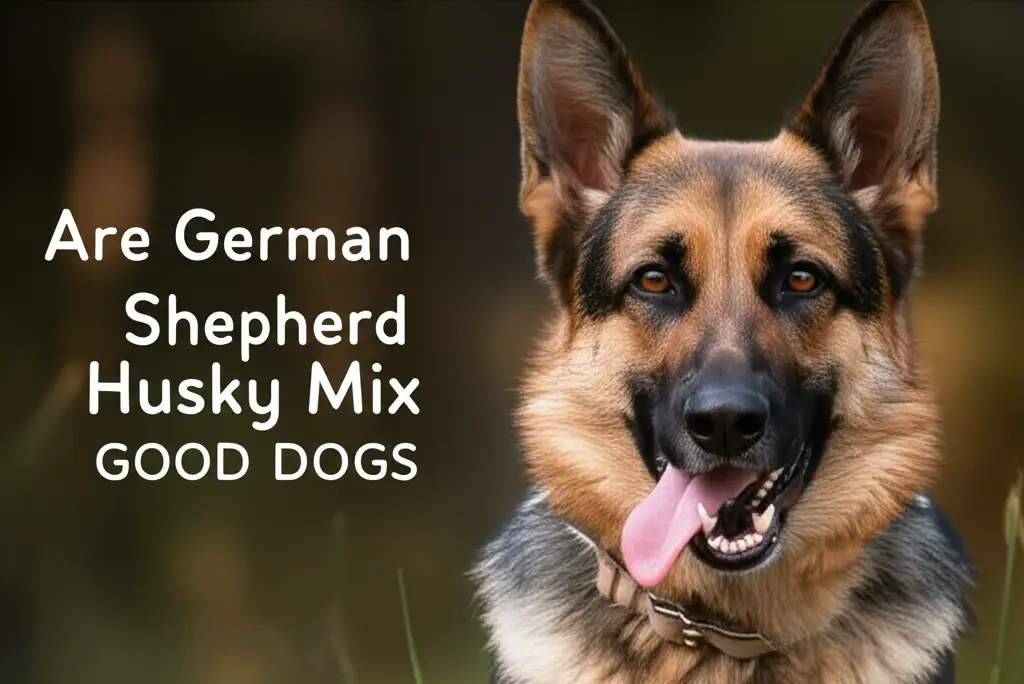 Are German Shepherd Husky Mix Good Dogs