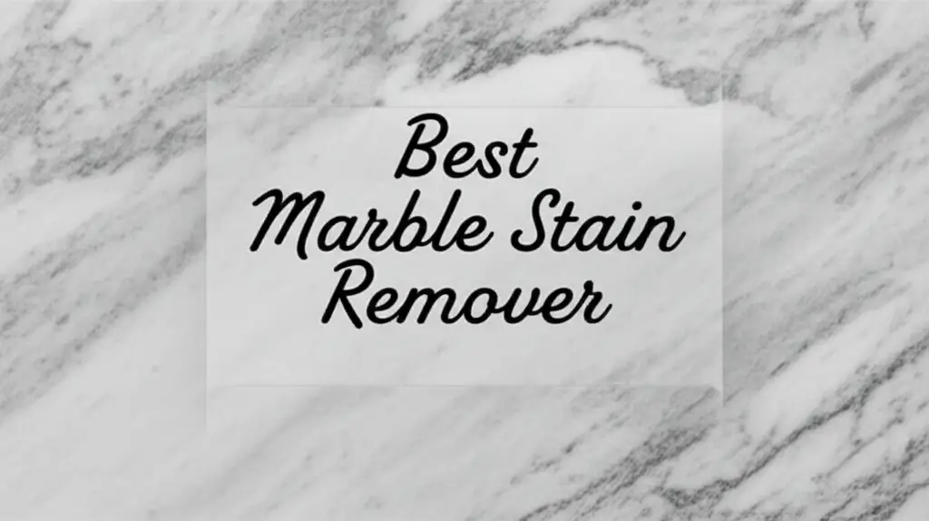 Best Marble Stain Remover