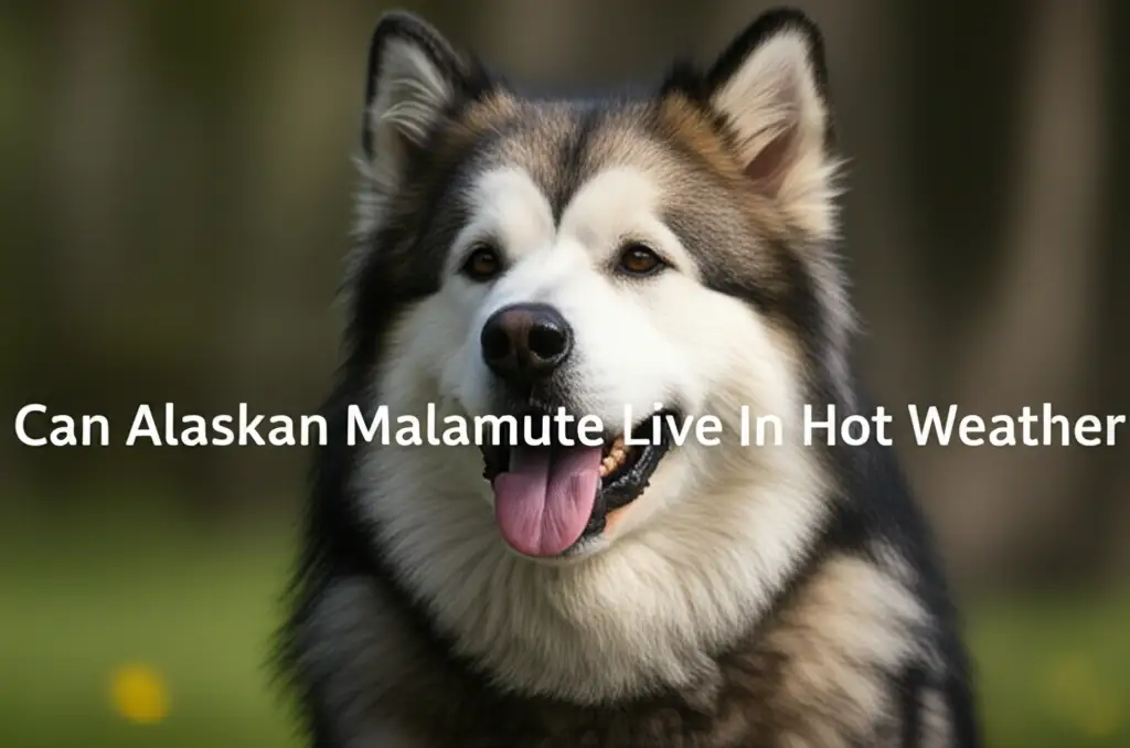 Can Alaskan Malamute Live In Hot Weather