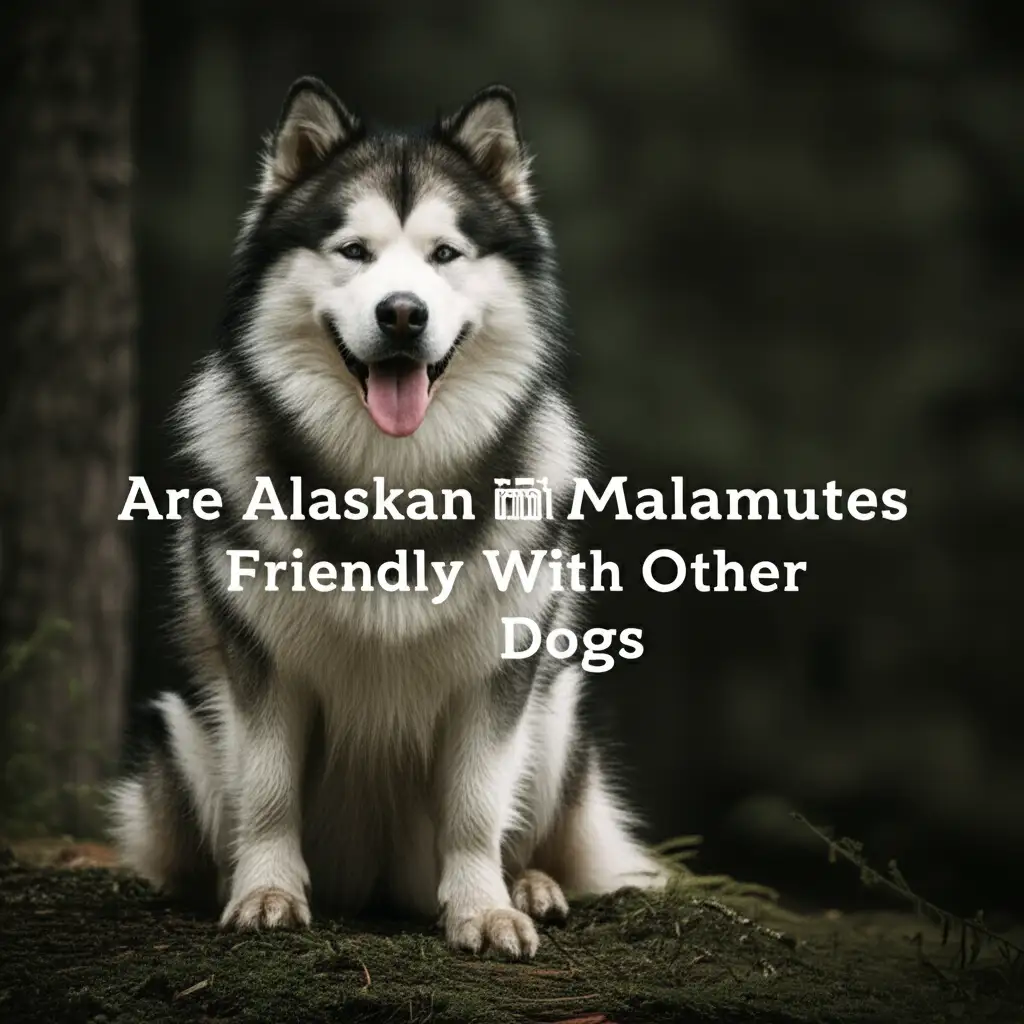 Are Alaskan Malamutes Friendly With Other Dogs