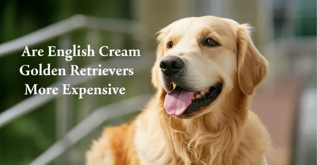 Are English Cream Golden Retrievers More Expensive