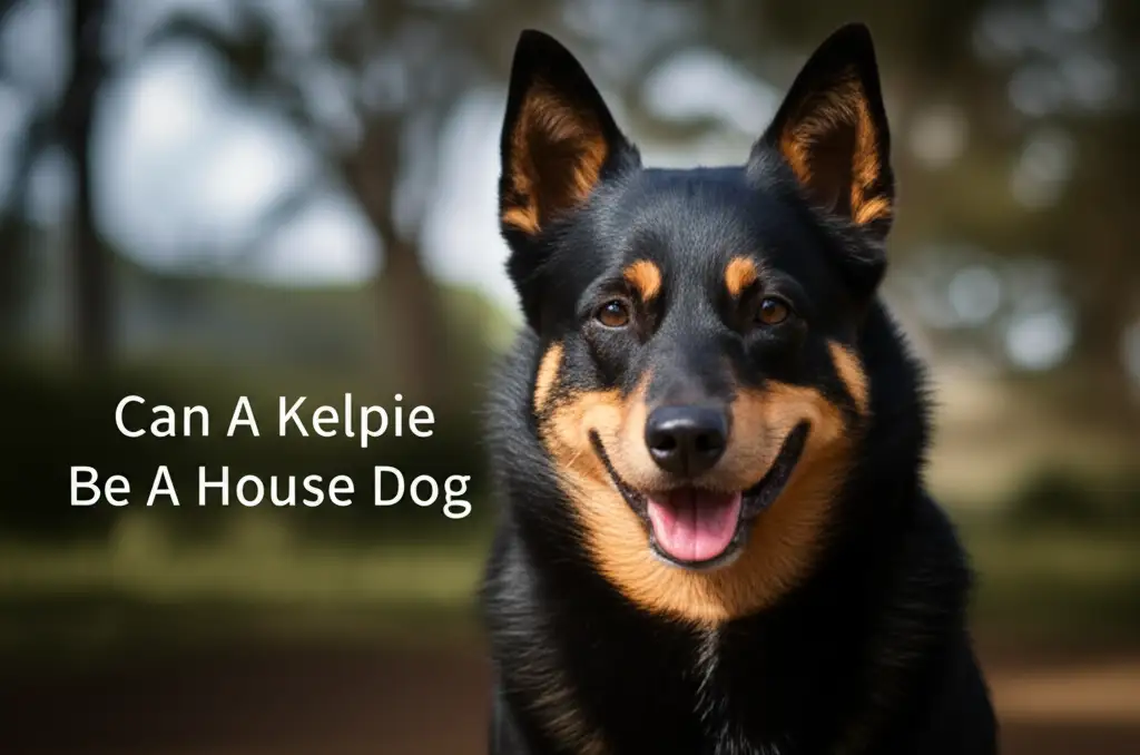 Can A Kelpie Be A House Dog