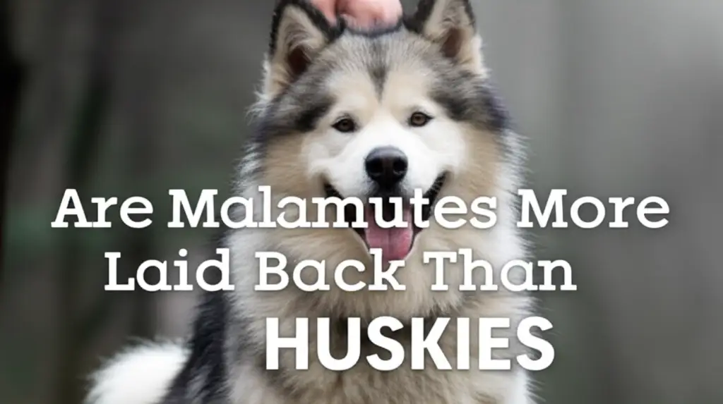 Are Malamutes More Laid Back Than Huskies